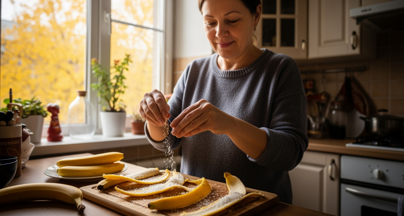 Садоводы скрывают этот трюк с банановой кожурой и солью — теперь понятно, почему у них такой урожай