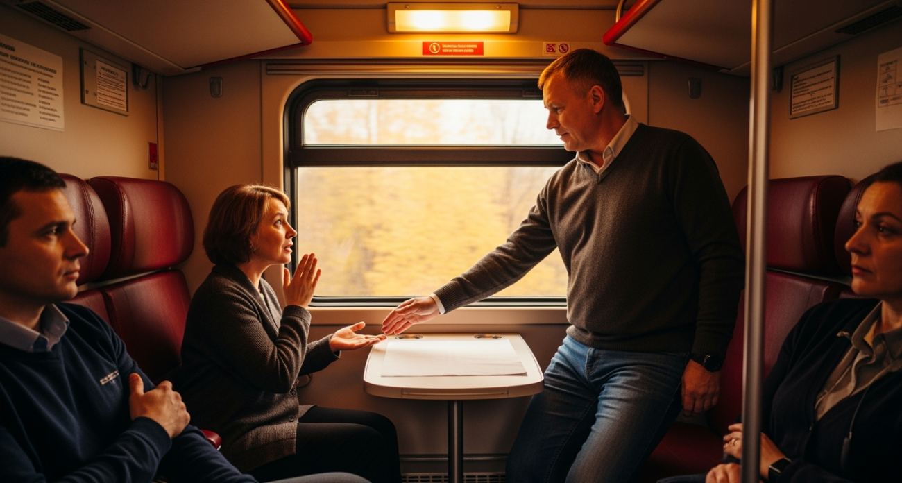 В поезде я уступил место наглой попутчице — и она всю ночь жалела об этом