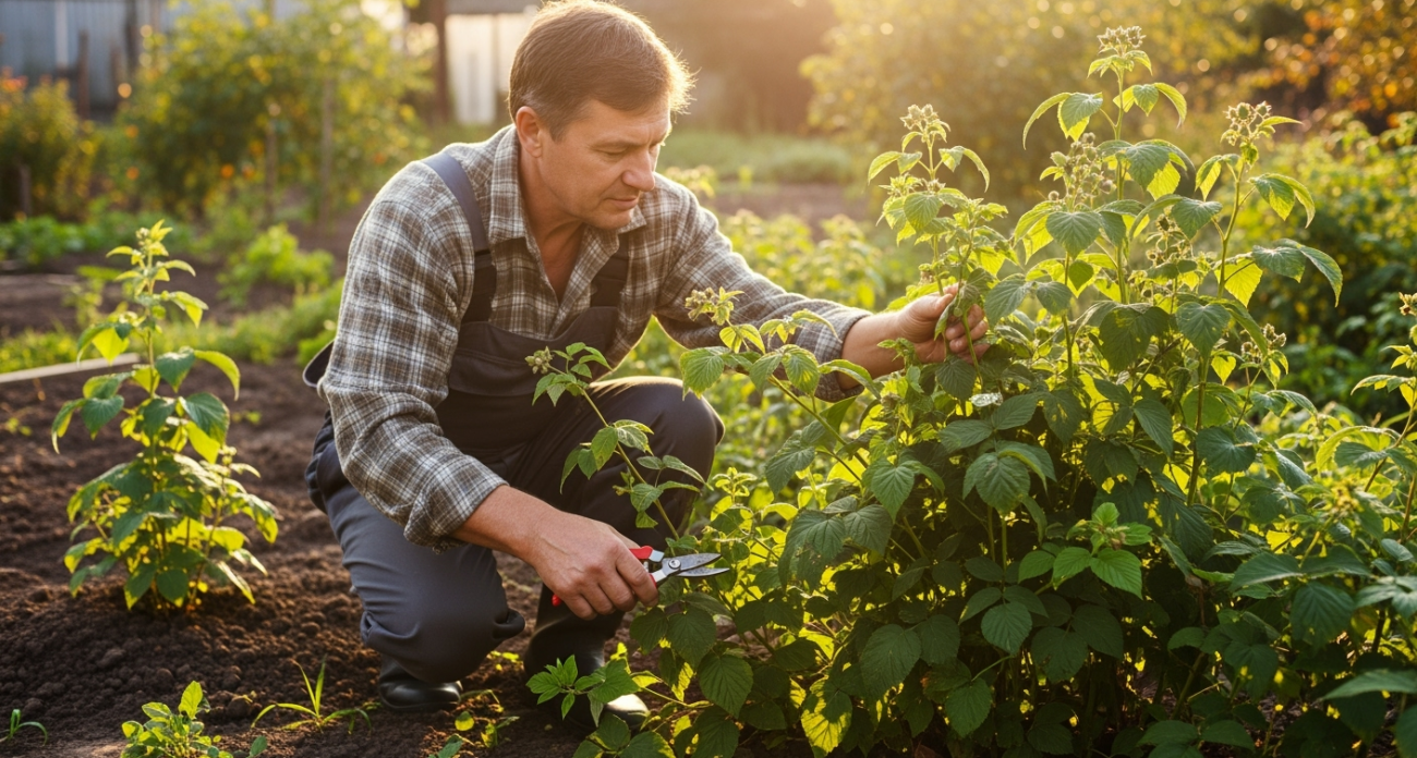 7 осенних ритуалов для малины, которые садоводы скрывают от соседей