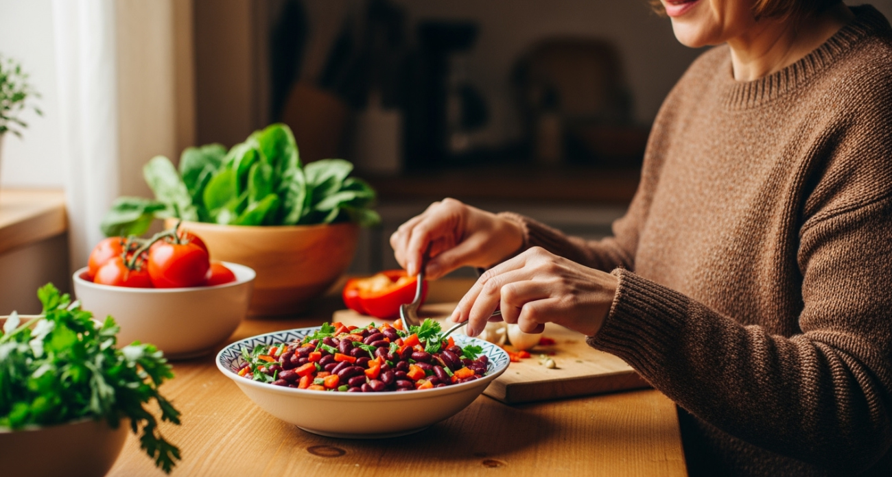 Всего 4 ингредиента из холодильника превращаются в салат, который гости просят готовить снова и снова