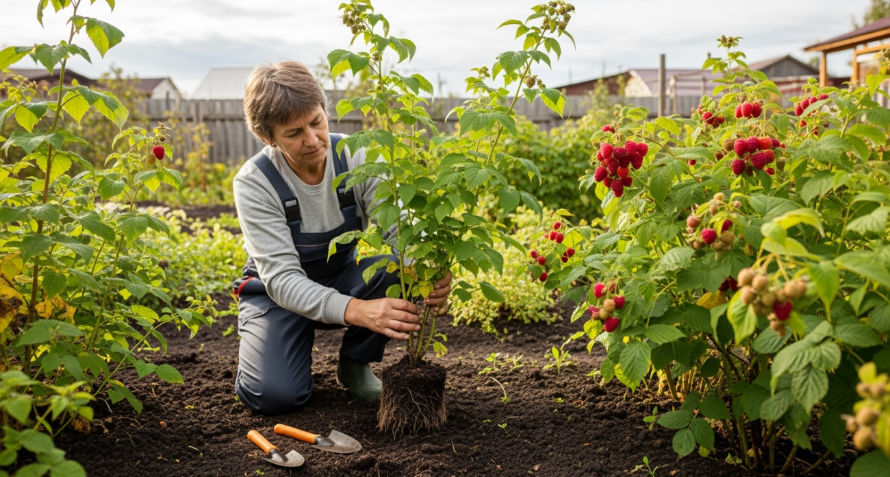 Забудьте про черенки: этот древний способ размножения малины дает в 10 раз больше кустов за один сезон