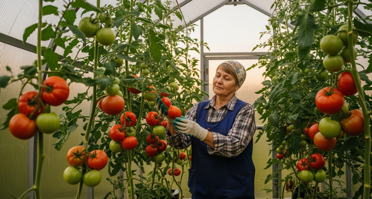5 сортов томатов, которые опытные огородники держат в секрете: плодоносят до 100 кг с куста при любой погоде