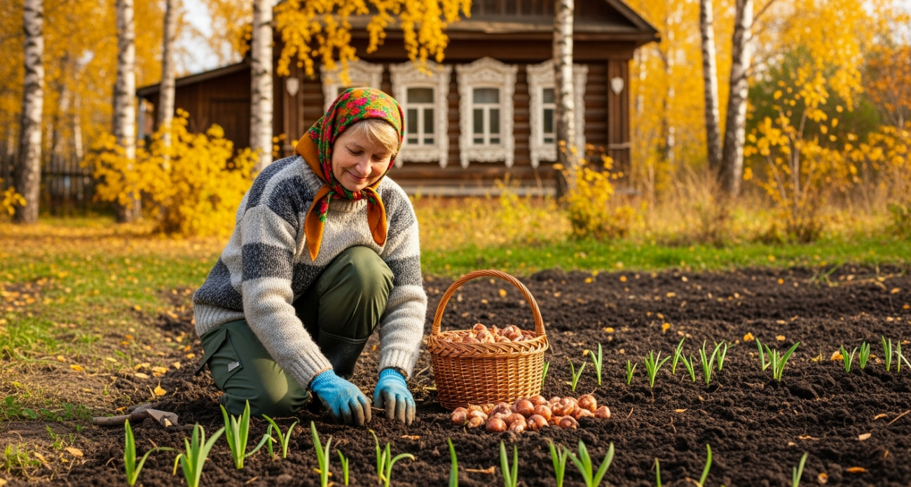 Посадите этот цветок осенью и забудьте: весной он превратит ваш сад в снежное царство