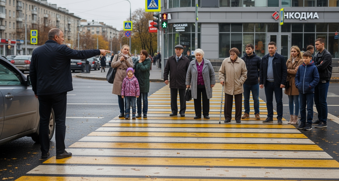 Водители больше не обязаны ждать: Верховный суд тихо переписал правила пешеходных переходов