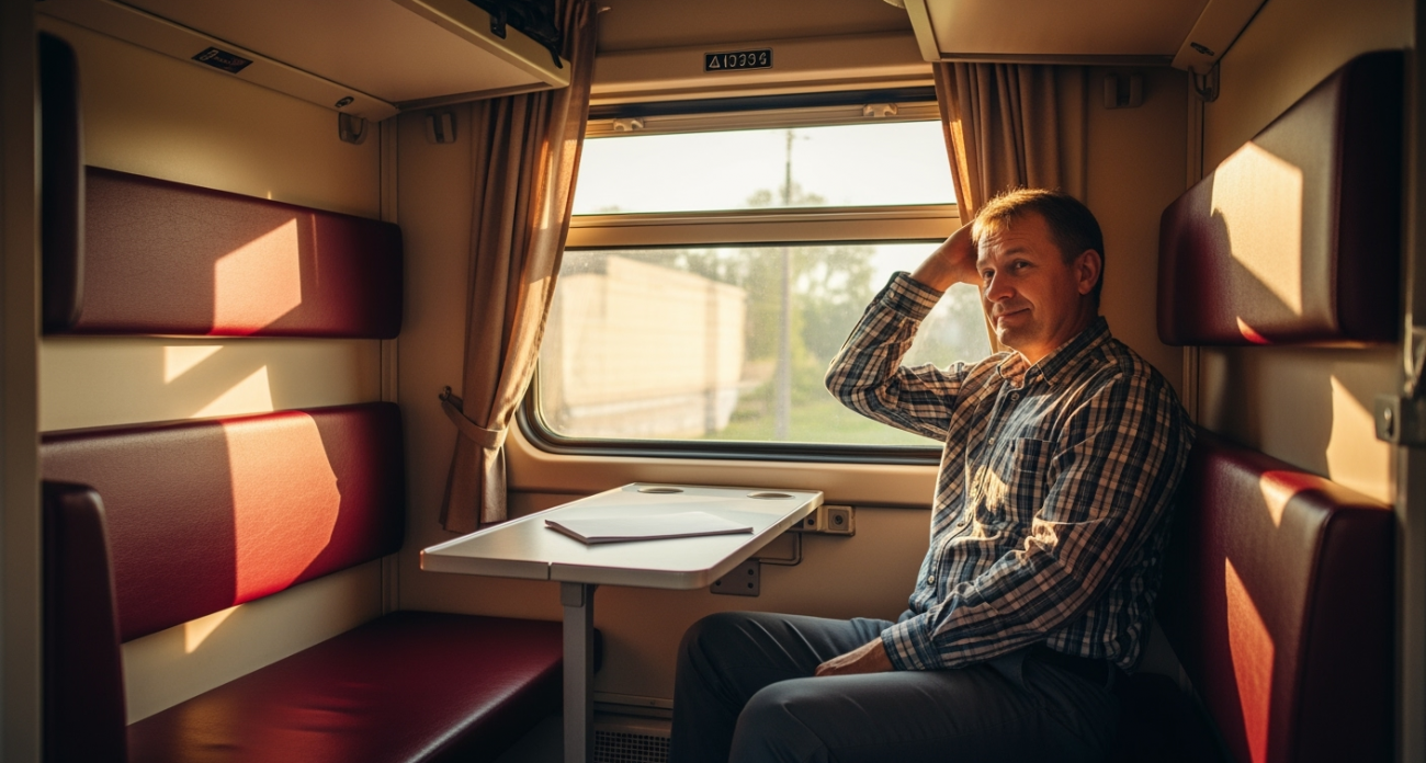 Мужчина в поезде ответил на просьбу о полке так, что женщина сама поняла свою ошибку