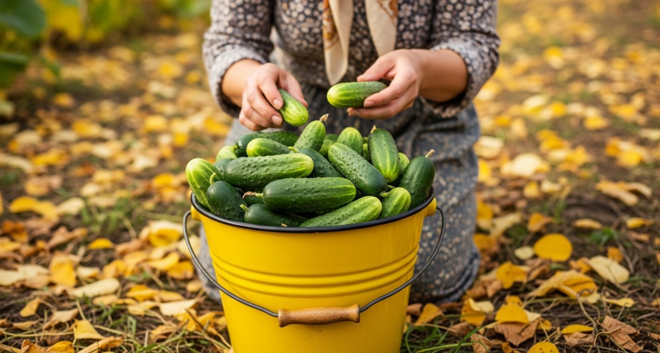 Бабушкин секрет с крапивой: огурцы остаются как с грядки даже в январе