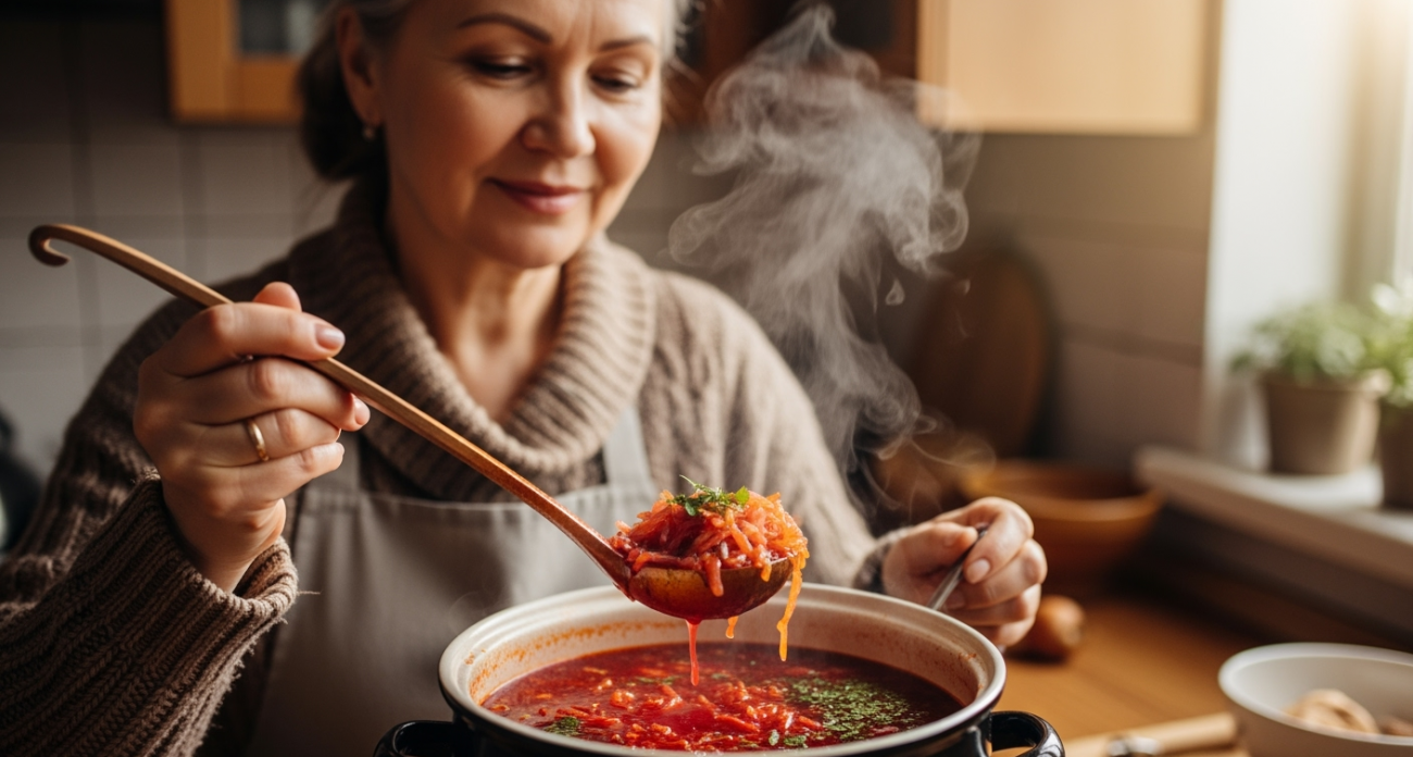 Почему советские хозяйки никогда не жарили овощи для борща: 70-летний секрет рубинового цвета раскрыт