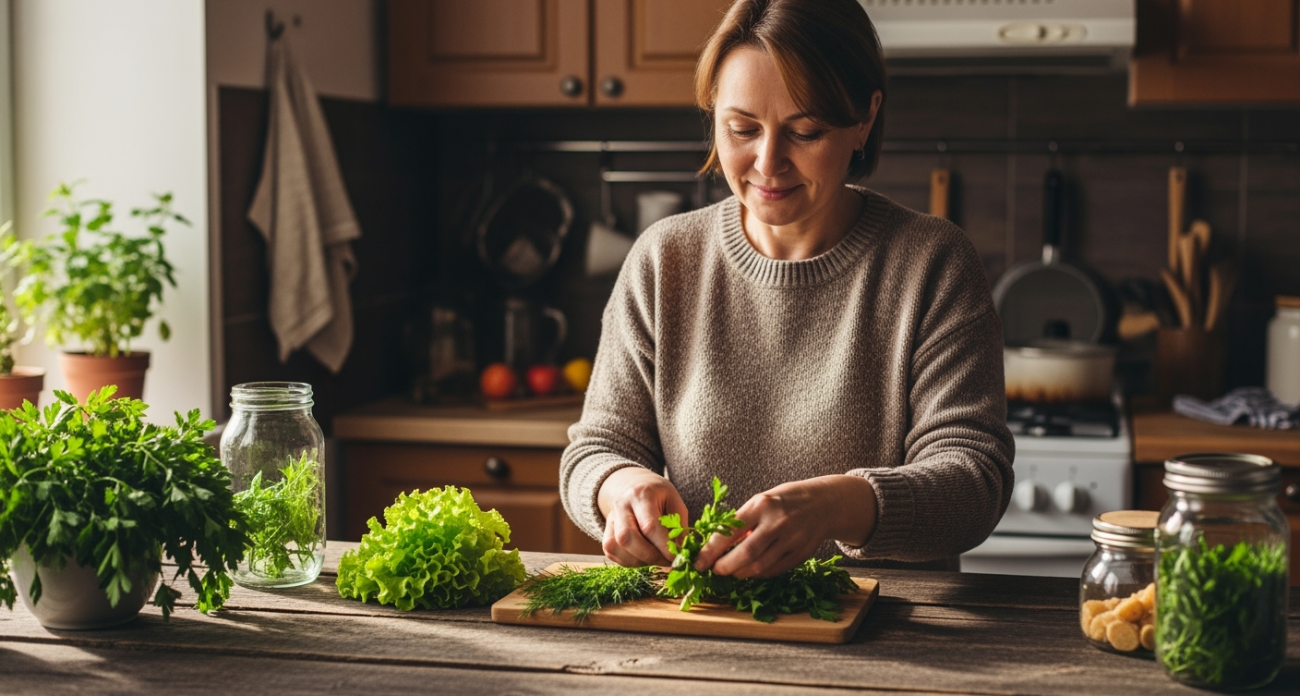 Почему я делаю с зеленью всё наоборот, а она остается свежей месяцами: секрет, который скрывают продавцы