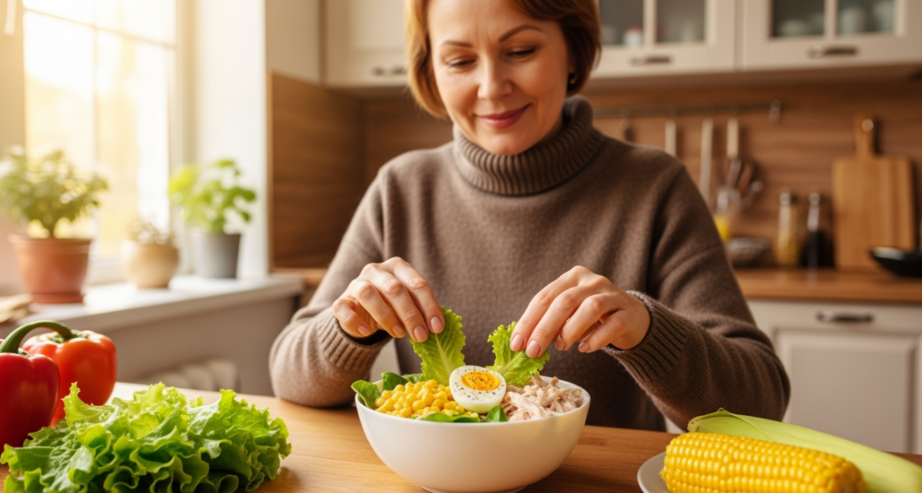 Три простых ингредиента превращают обычный куриный салат в блюдо, которое гости просят готовить снова и снова