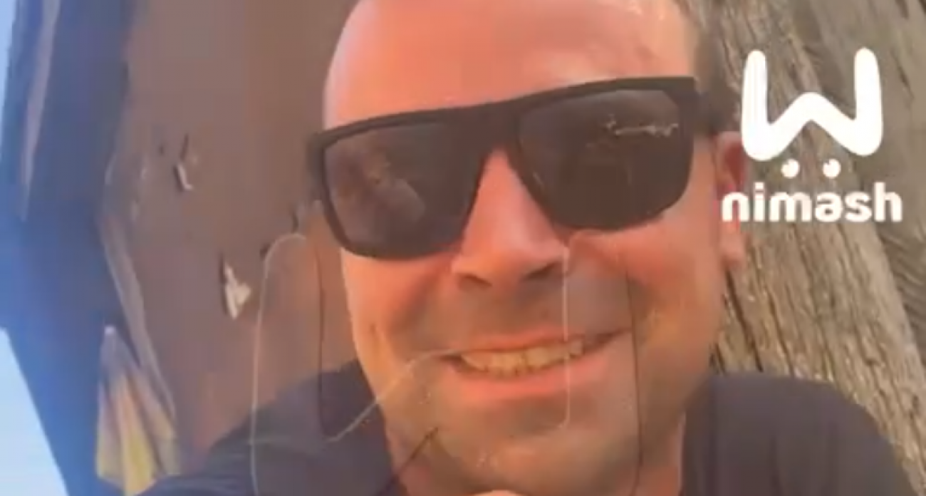 Командир пожарной части помог потушить пожар по дороге на отдых