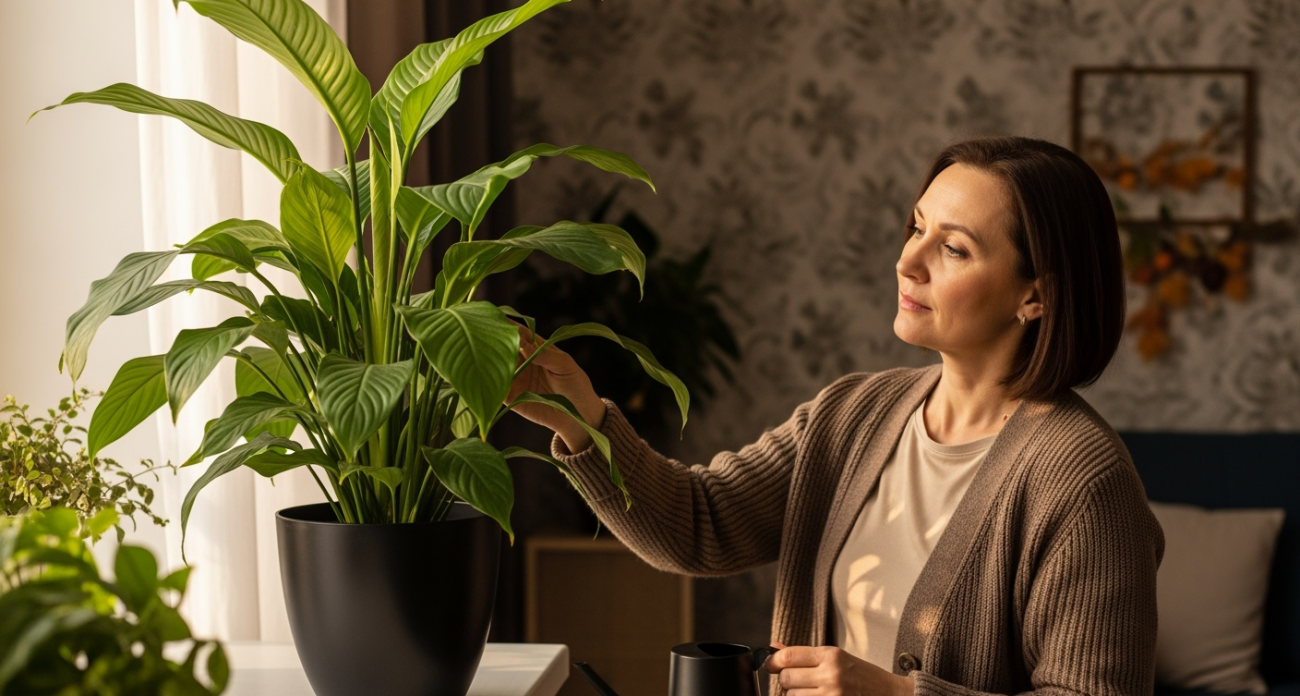 Почему спатифиллум годами стоит зелёным кустом и что заставит его выпустить белоснежные цветы