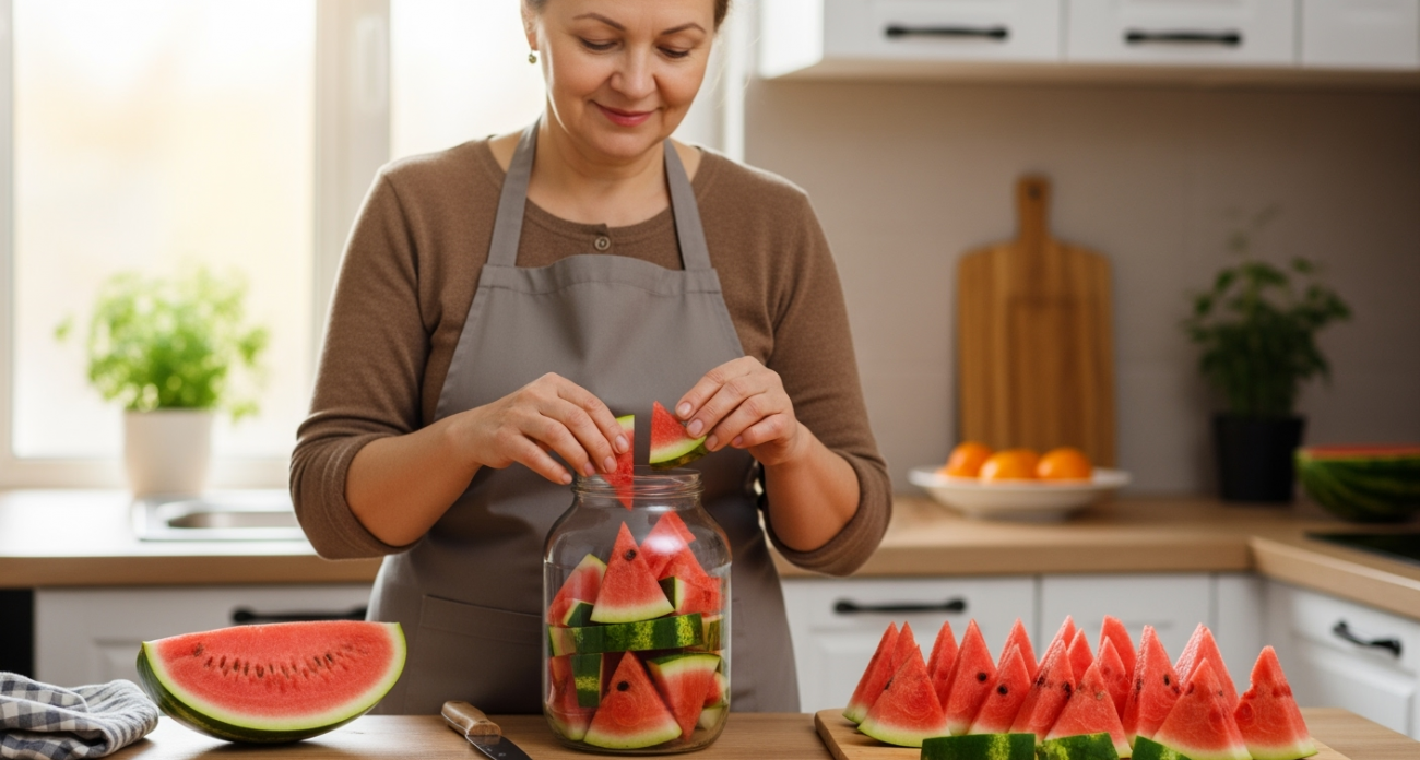 Астраханский секрет: как арбузы остаются сочными всю зиму без единой капли уксуса