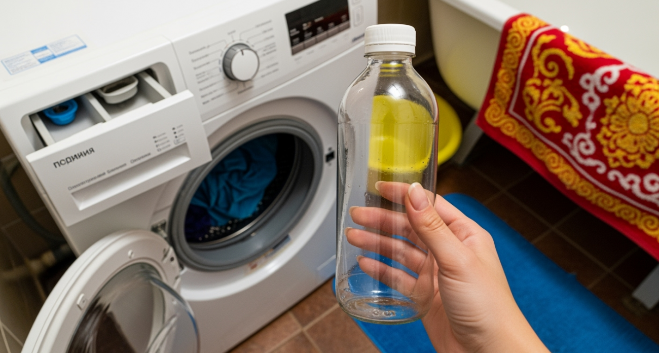 Сосед Петрович раскрыл секрет пустой бутылки — стиральная машина замолчала навсегда