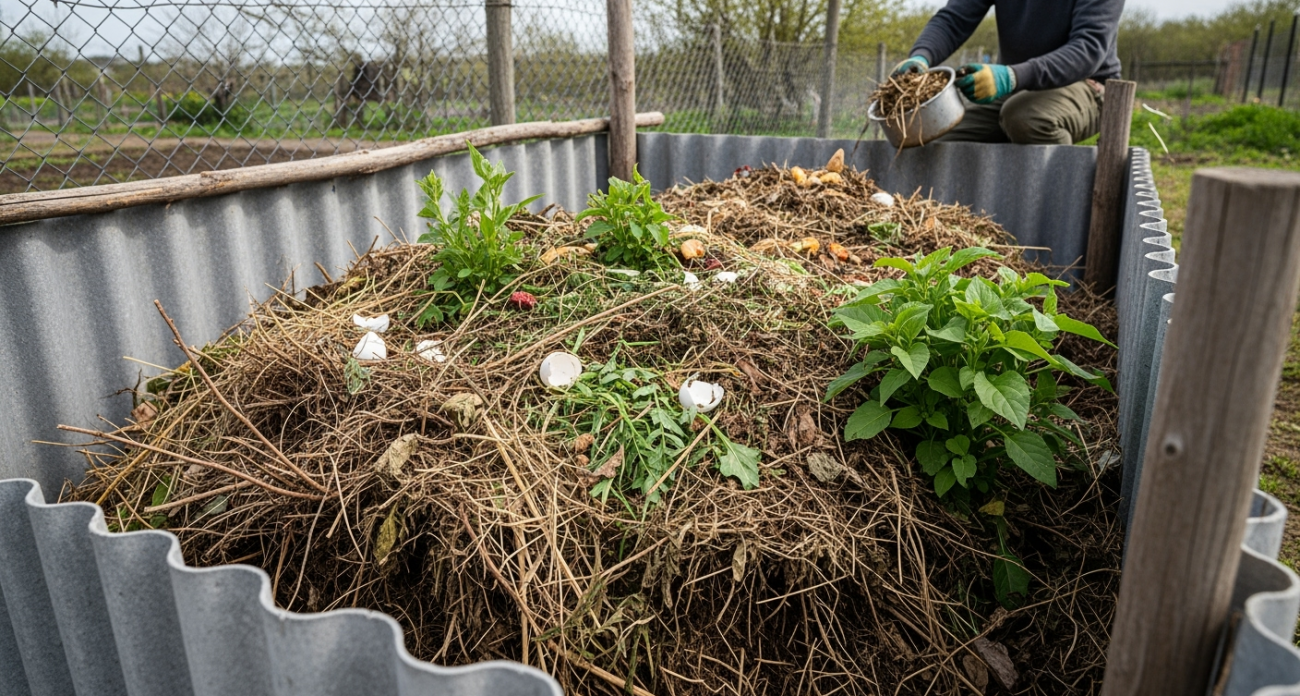 Дачники не знают: их компостная куча может работать всю зиму и дать в 3 раза больше удобрения