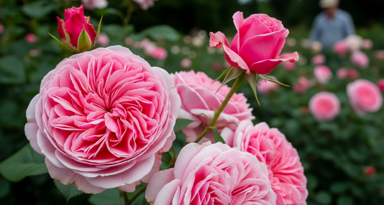 Обрезаю розы осенью дедовским методом за 20 минут. 5 простых движений секатором заменяют химию.