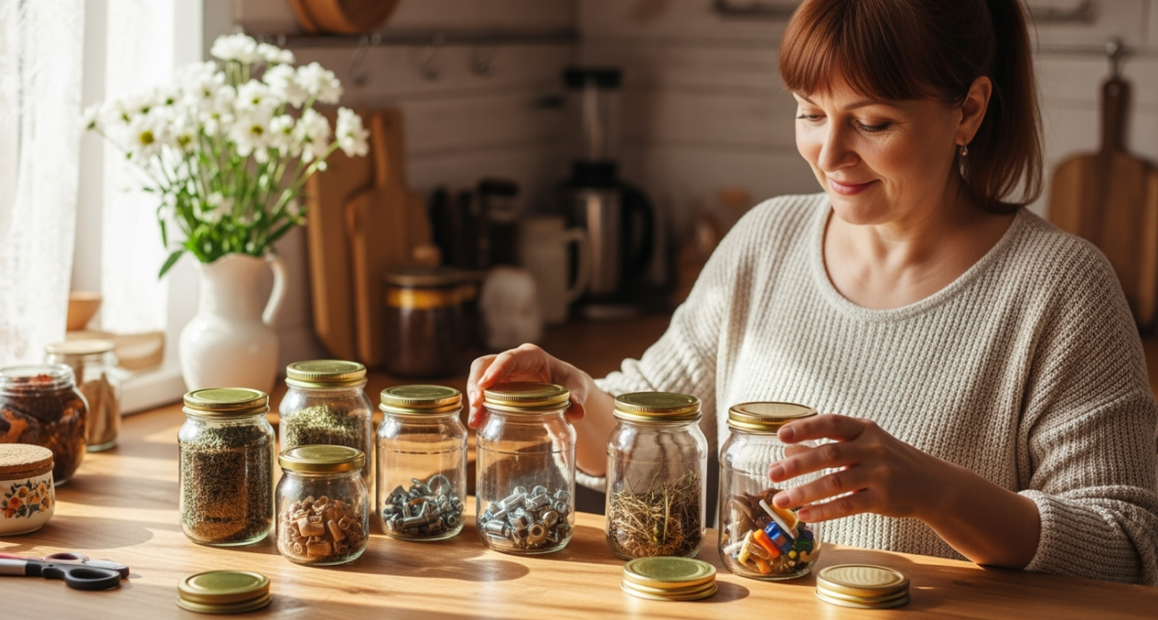 Банки из-под кофе больше не выбрасываю: здорово выручают в хозяйстве.