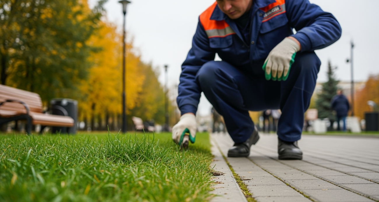 Дачница показала копеечный рецепт от травы между плитками — работает за сутки и не требует прополки