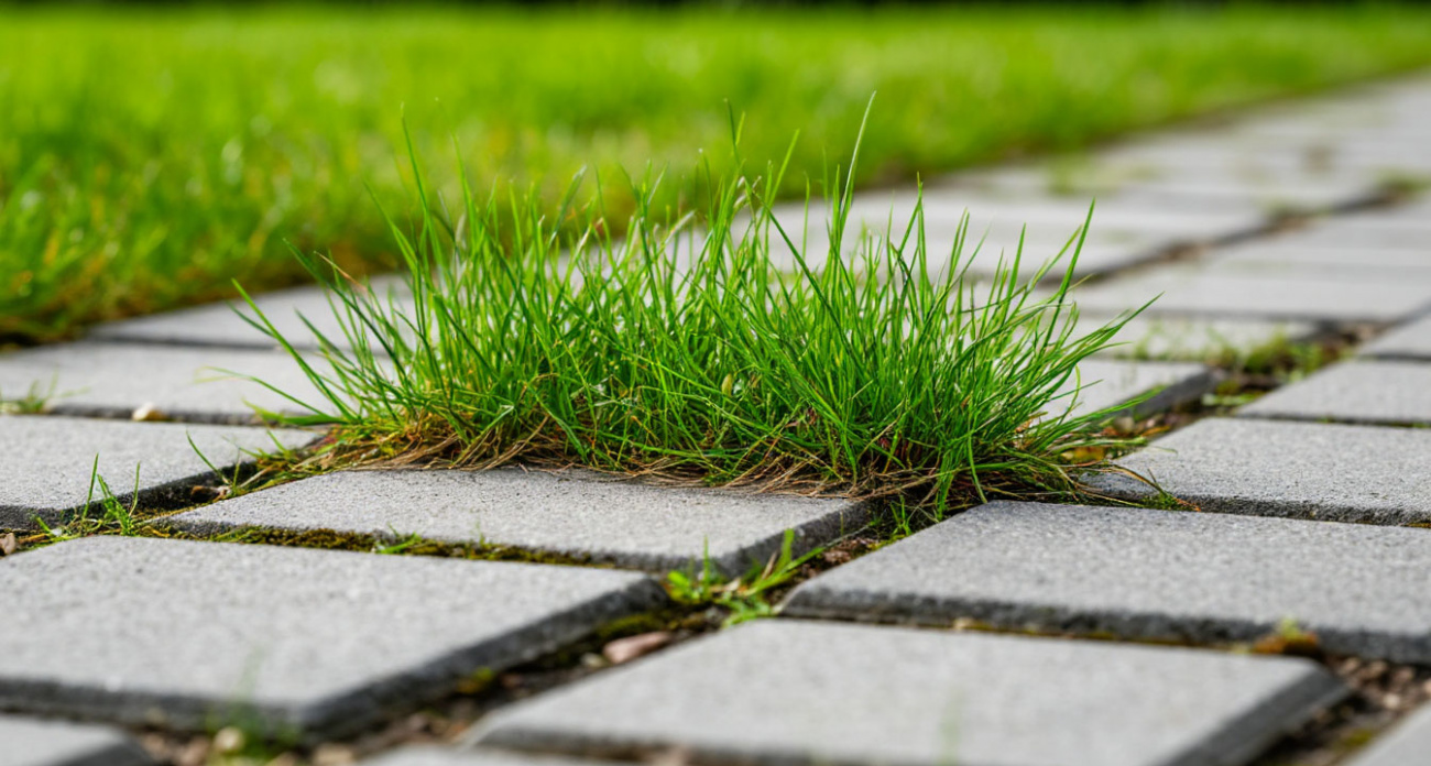 Дачники годами мучились с травой между плитками, пока не узнали об этом копеечном растворе