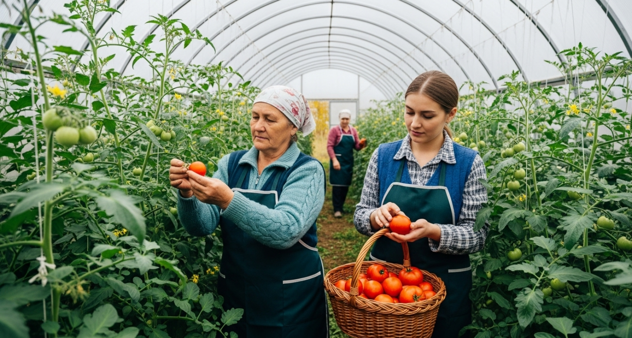 Агрономы не убирают ботву 10 дней после урожая: простой трюк, который разрывает круг болезней в теплице