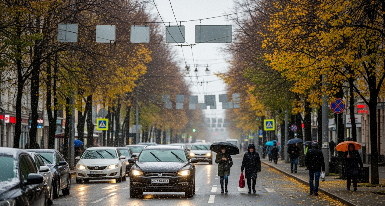 В Верхнем Поволжье 17 октября ожидается первый мокрый снег при температуре до -2°С
