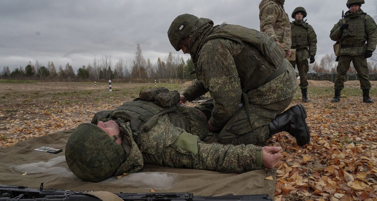 Нижегородские резервисты БАРС проходят военную подготовку на полигоне