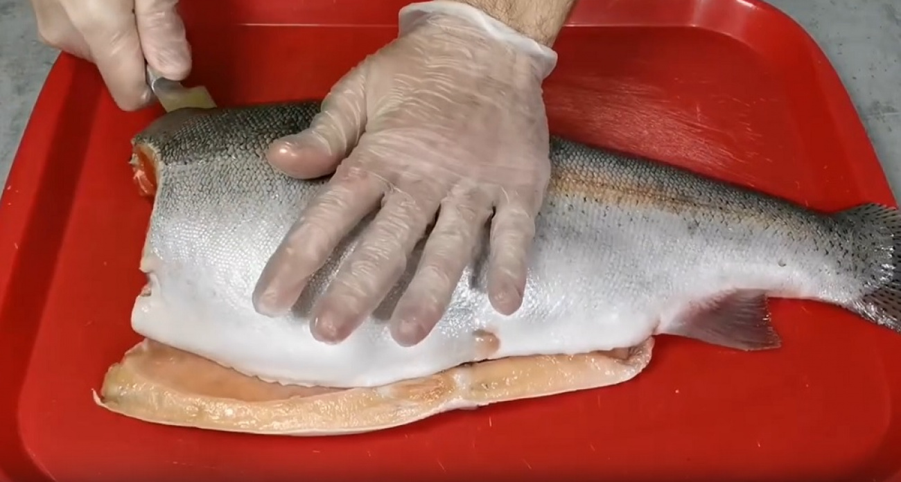 Форель из Светофора для икры: вскрыл упаковку дома и увидел то, о чём молчат продавцы - честный разбор