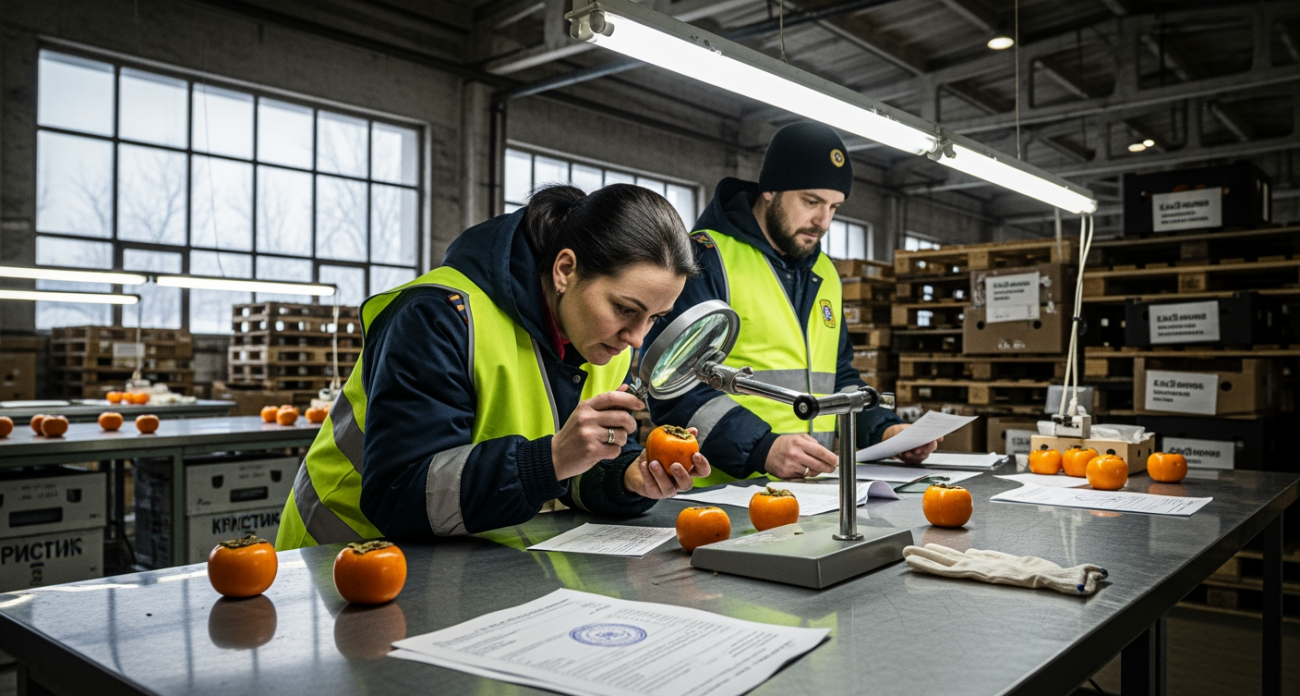 В Дзержинске обнаружили вредителя в хурме из Узбекистана