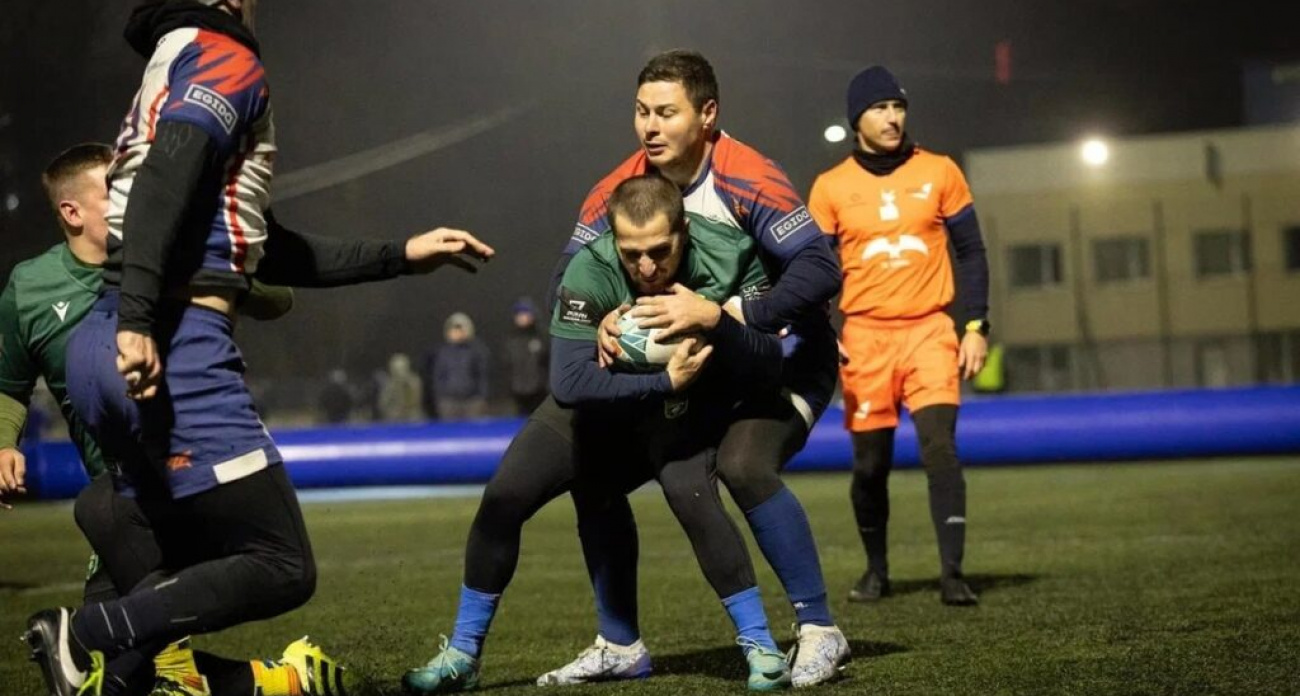 "Химик" из Дзержинска взял бронзу чемпионата России по регби на снегу после драки в полуфинале