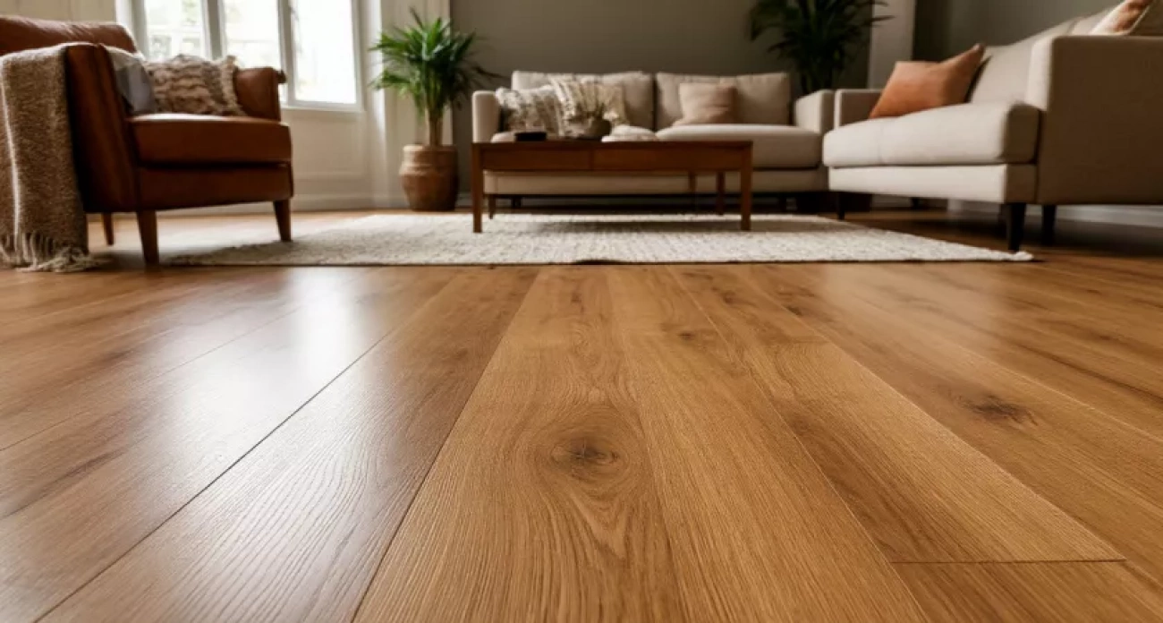 Паркет и ламинат уже не в моде: строители нашли дешевую альтернативу, что кладется проще, чем обои, а ноги греет как теплый пол