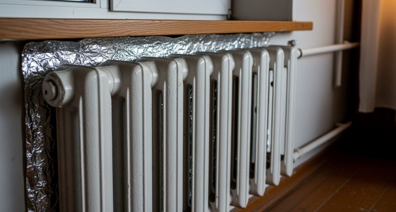 Простой трюк с обычной фольгой согреет любой дом за полчаса даже в лютый холод до -40 градусов