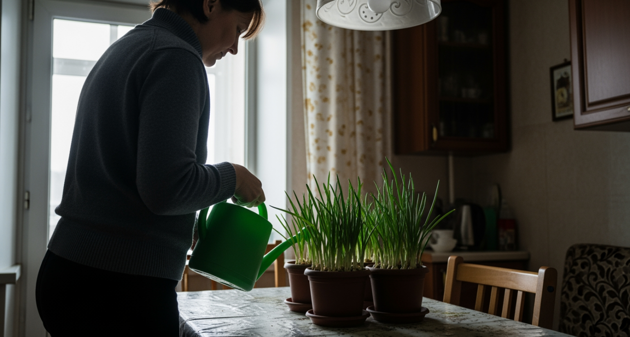 Домашний зеленый лук круглый год: выращиваю перья за неделю без единой химии - проверенные методы непрерывного урожая