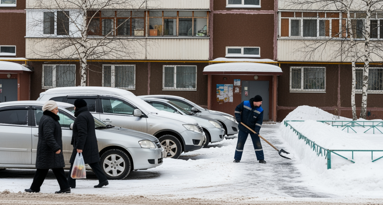 Вы расчистили снег на парковке, а кто-то занял ваше место: простой способ разрешить ситуацию без конфликта