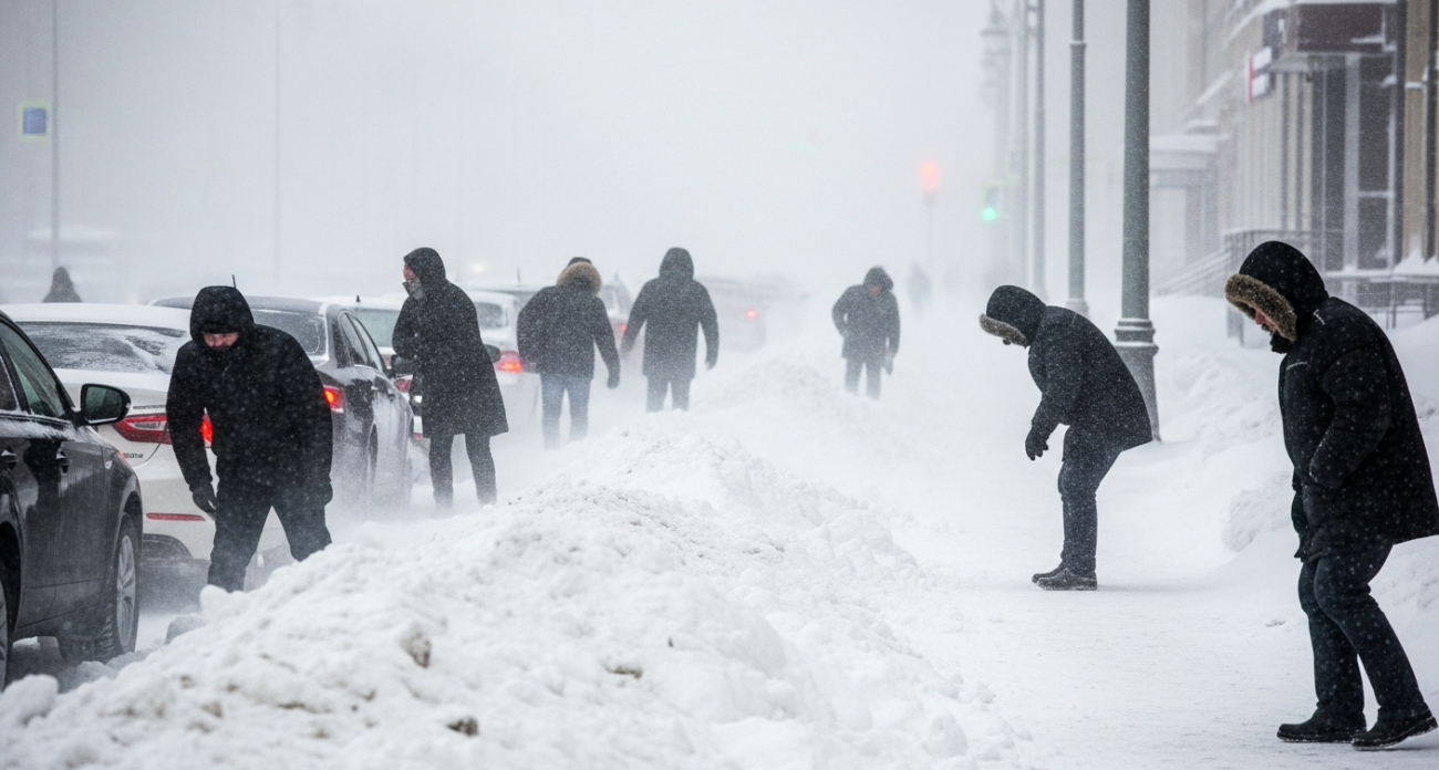 Метель и гололедица накроют регион 28 января: морозы до -15°С и снежные заносы