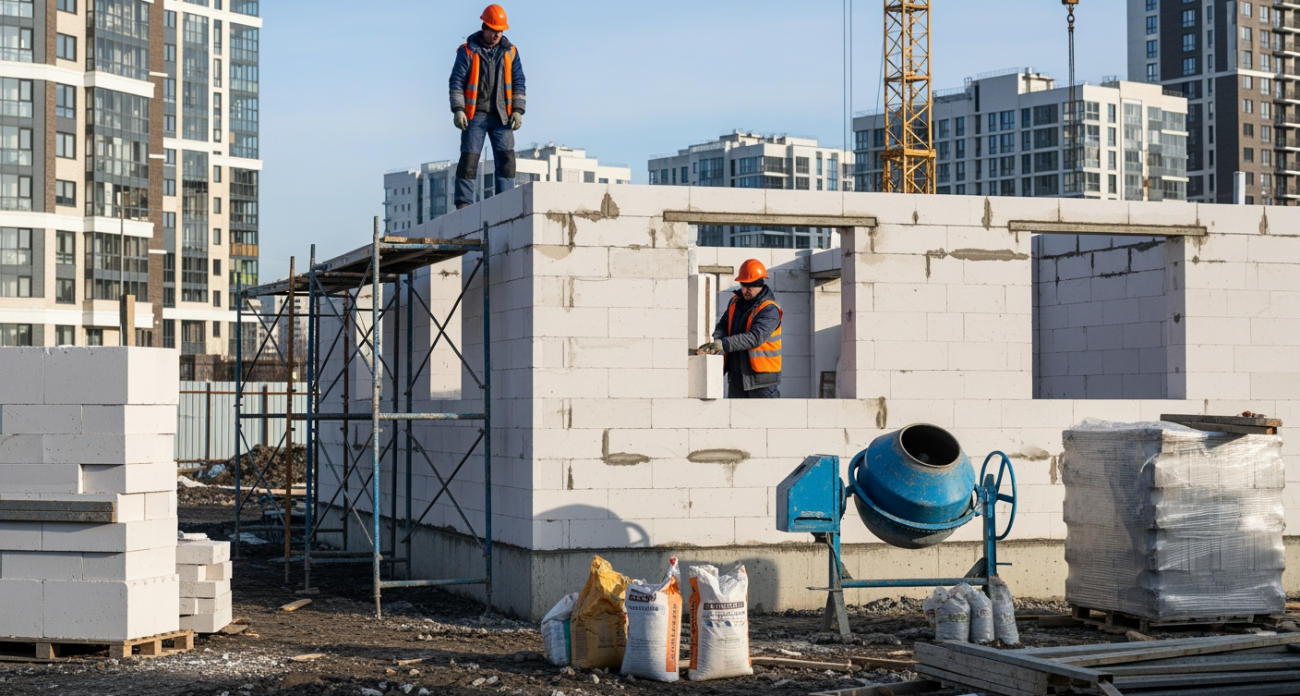 Роковая ошибка при строительстве из газобетона: простой элемент, о котором строители предпочитают умалчивать