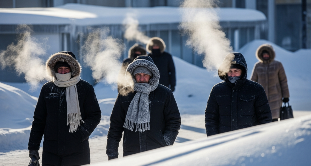 Аномальные морозы до -33°С и гололедица накроют регион 4 февраля