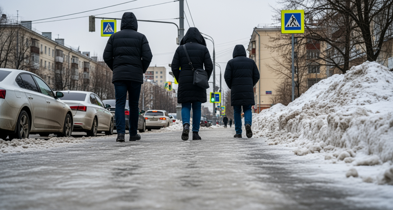 Копеечный способ превратить скользкую дорогу в сухой асфальт: бабушкин метод, о котором молчат продавцы зимней обуви