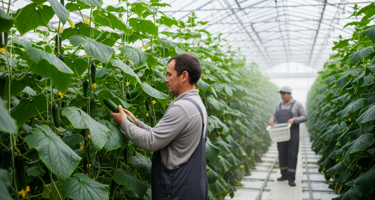 Секретный трюк с аптечными таблетками превращает обычные огурцы в сочные гиганты с рекордным урожаем