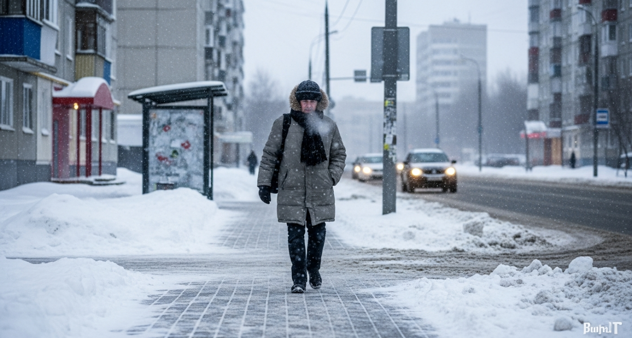 Морозы до -19°С и гололедица: экстремальная погода накроет регион 7 февраля