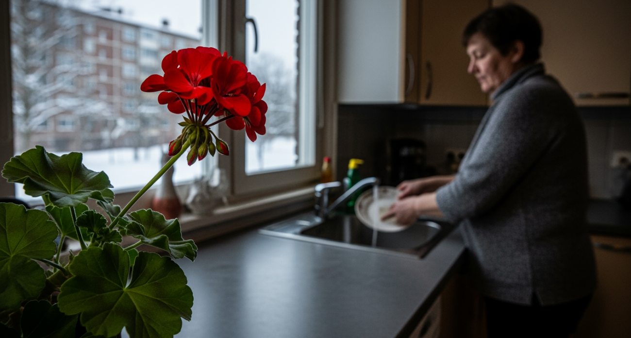 Всего одна щепотка этого средства в почву и герань отблагодарит пышным цветением даже на самых молодых черенках