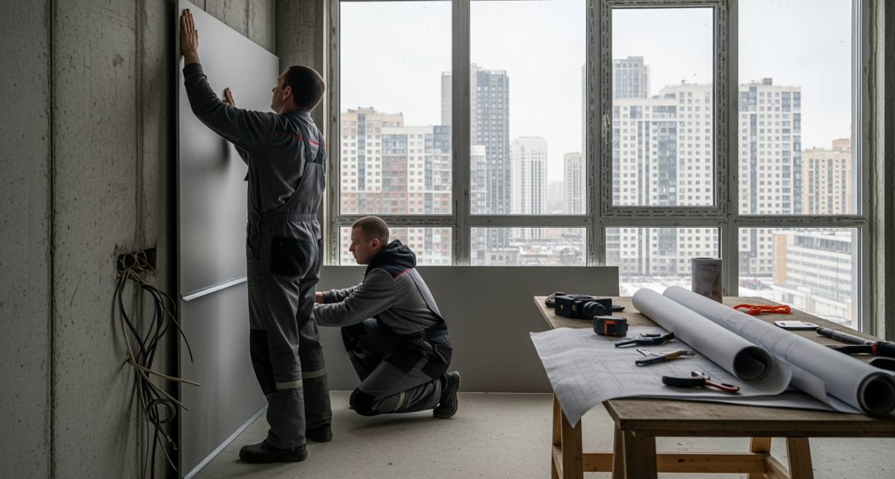 Опытные ремонтники забыли про штукатурку и гипсокартон: копеечный метод идеально ровных стен завоевал рынок отделки