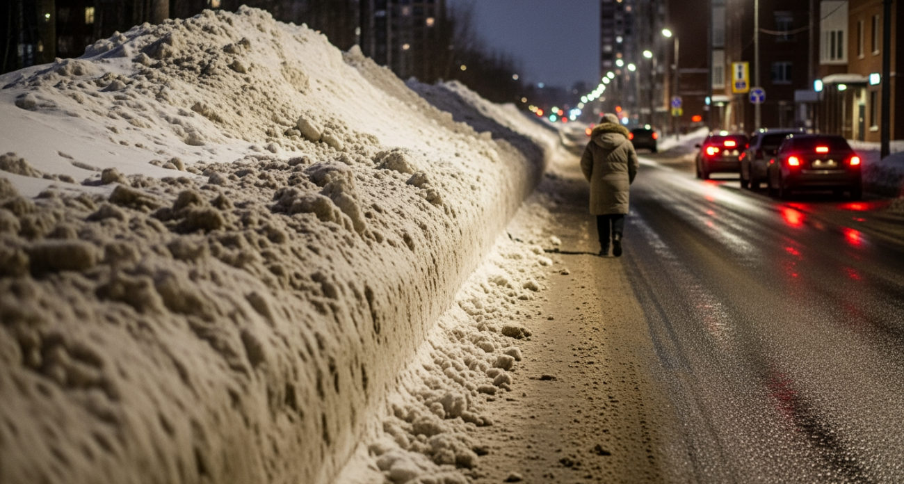 Посыпаю дорожки этим простым средством из кухни и через час снег исчезает без следа, но соседи не верят
