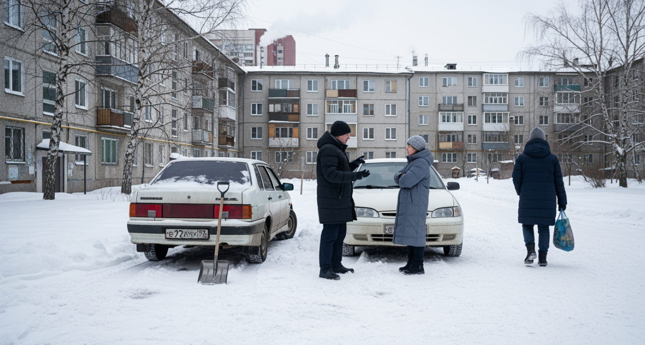 Лопата против соседа: что на самом деле говорит закон о праве на расчищенное от снега парковочное место
