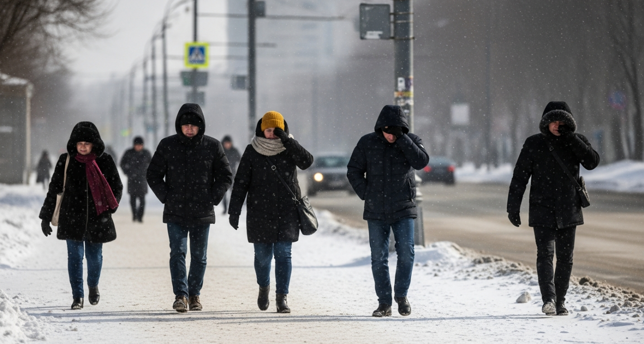 Морозы до -15°С и гололедица: синоптики предупредили о резком ухудшении погоды 12 февраля