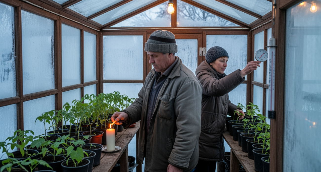 Скрытый секрет наших предков: почему опытные садоводы зажигают свечу в теплице даже в самые тёплые зимние дни