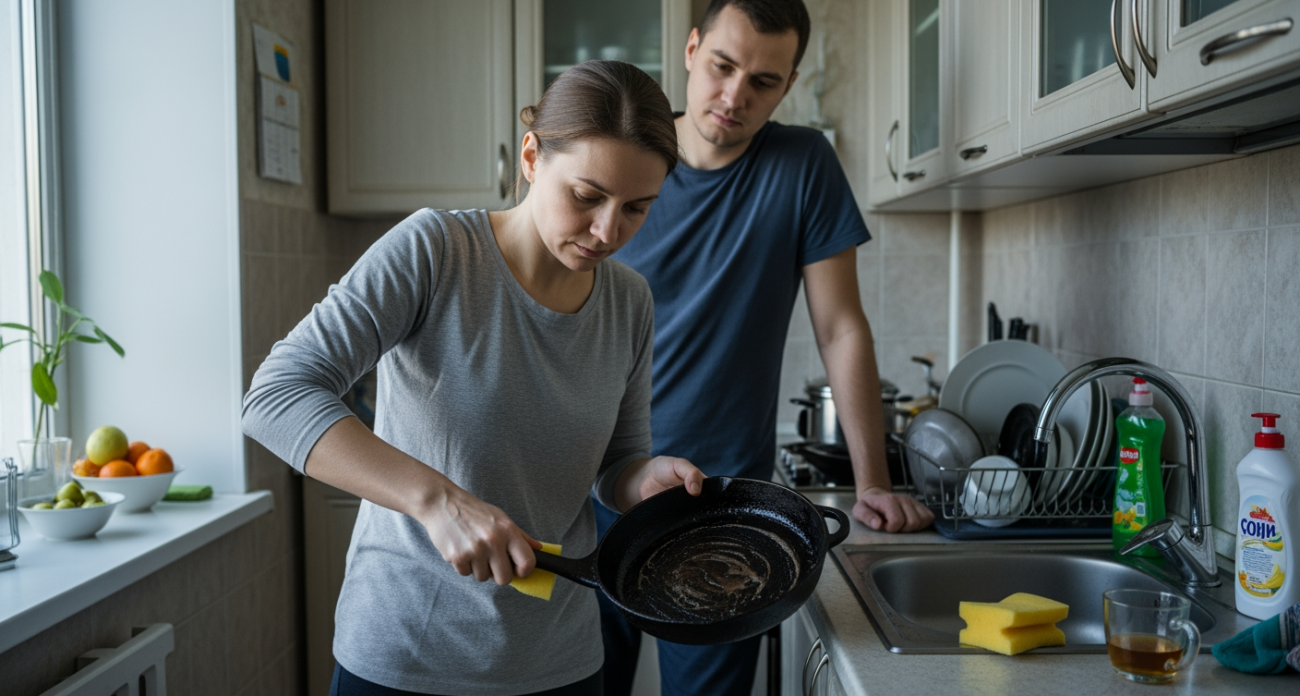 Забудьте про химию и тяжелую чистку — простой бабушкин способ вернет блеск посуде с многолетним нагаром