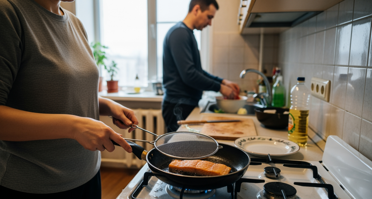Секрет идеальной корочки на рыбе раскрыт поварами высшей категории — один нюанс с крышкой меняет всё