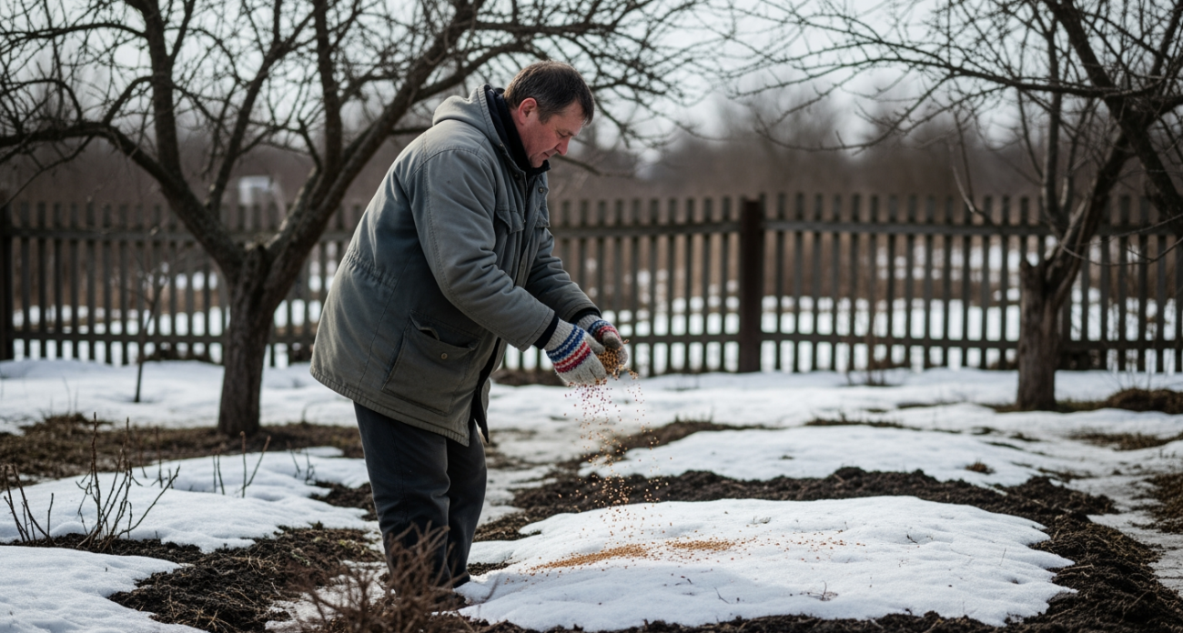 Дешевле навоза в 100 раз — три обычных крупы из супермаркета зимой на грядки кладу и забываю про удобрения