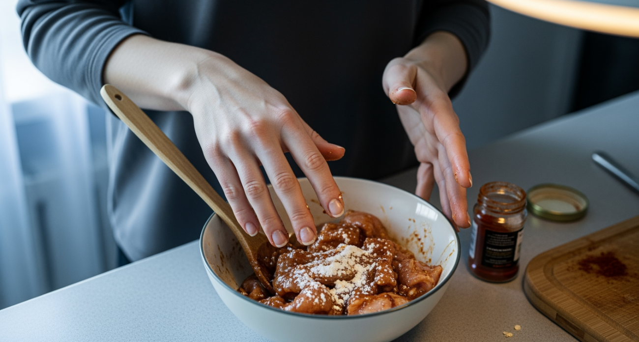 Простой секрет от шеф-поваров: копеечный ингредиент из вашей кухни делает куриное мясо сочным как никогда