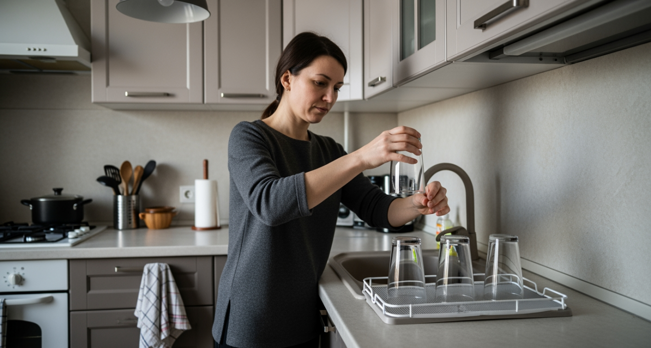 Секретный приём с посудой, который профессиональные домохозяйки используют годами для идеальной чистоты на кухне