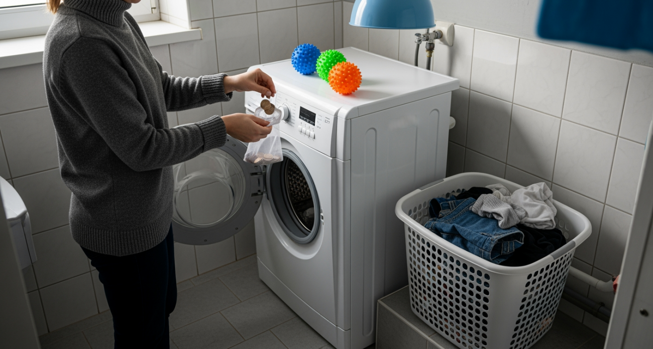 Простой металлический кругляш в стиралке творит чудеса и экономит ваши деньги на бытовой химии